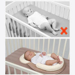 Travel-Friendly Infant Sleep Support and Roll Prevention Mattress