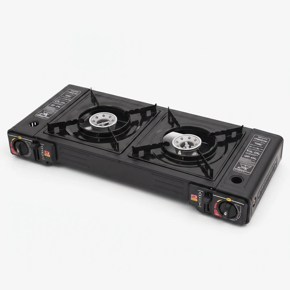 Outdoor Cooking Two-Burner Stove – Portable Camping Appliance