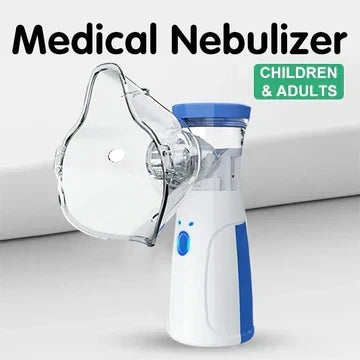 Portable Mesh Nebulizer for Adults and Children – Easy Breathing Aid