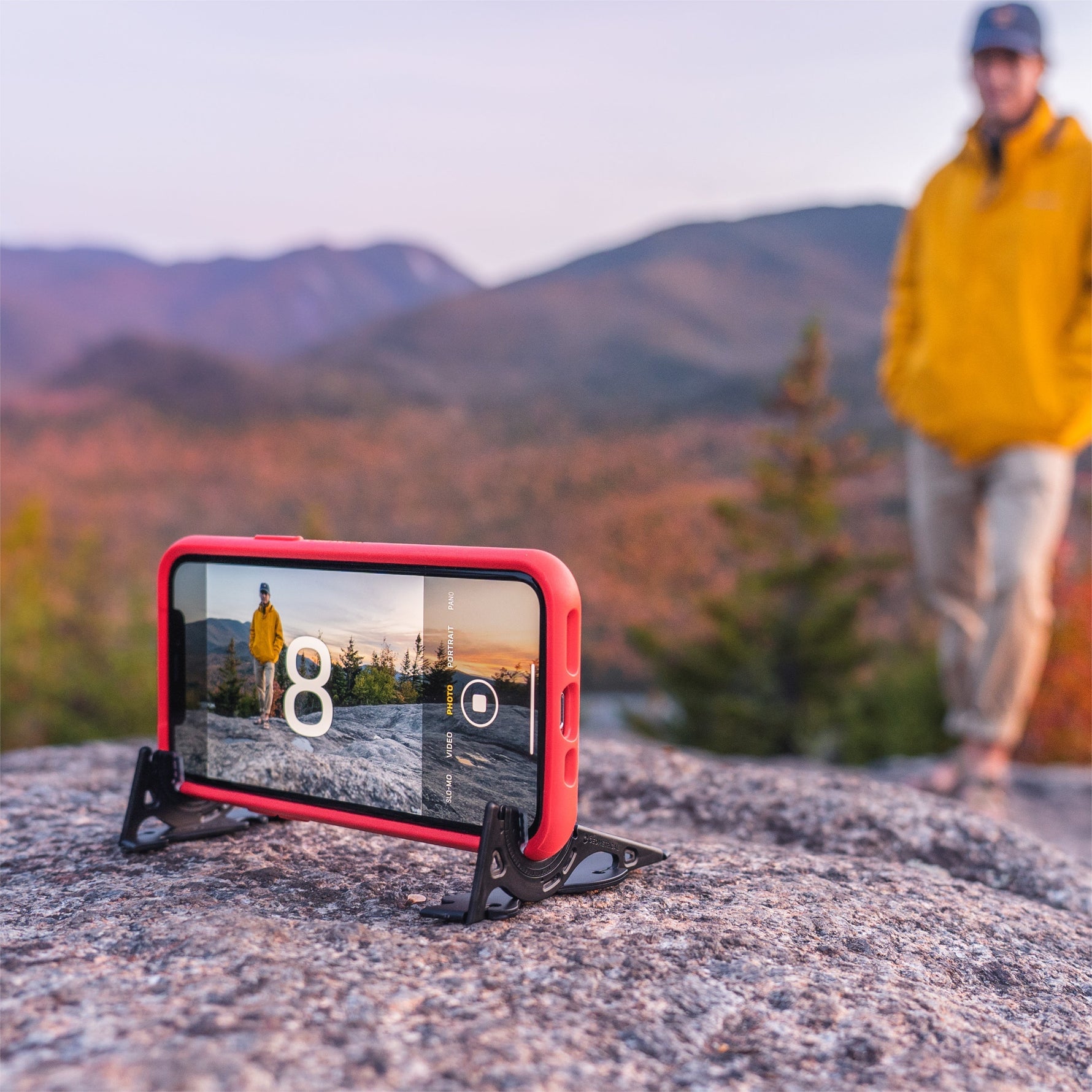 FlexiStänder | Tragbarer Handyhalter für Perfekte Fotos