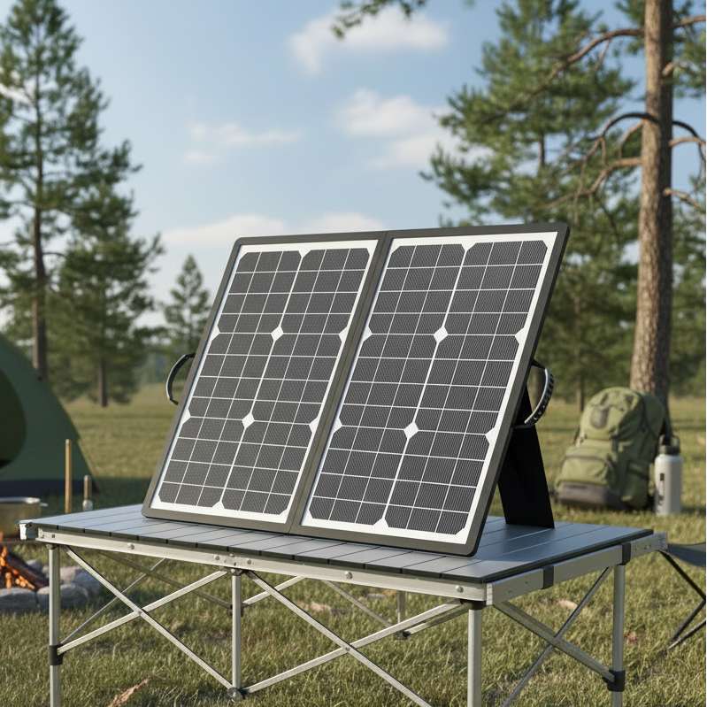 Outdoor Charging Solar Panel Kit – Portable Power Solution