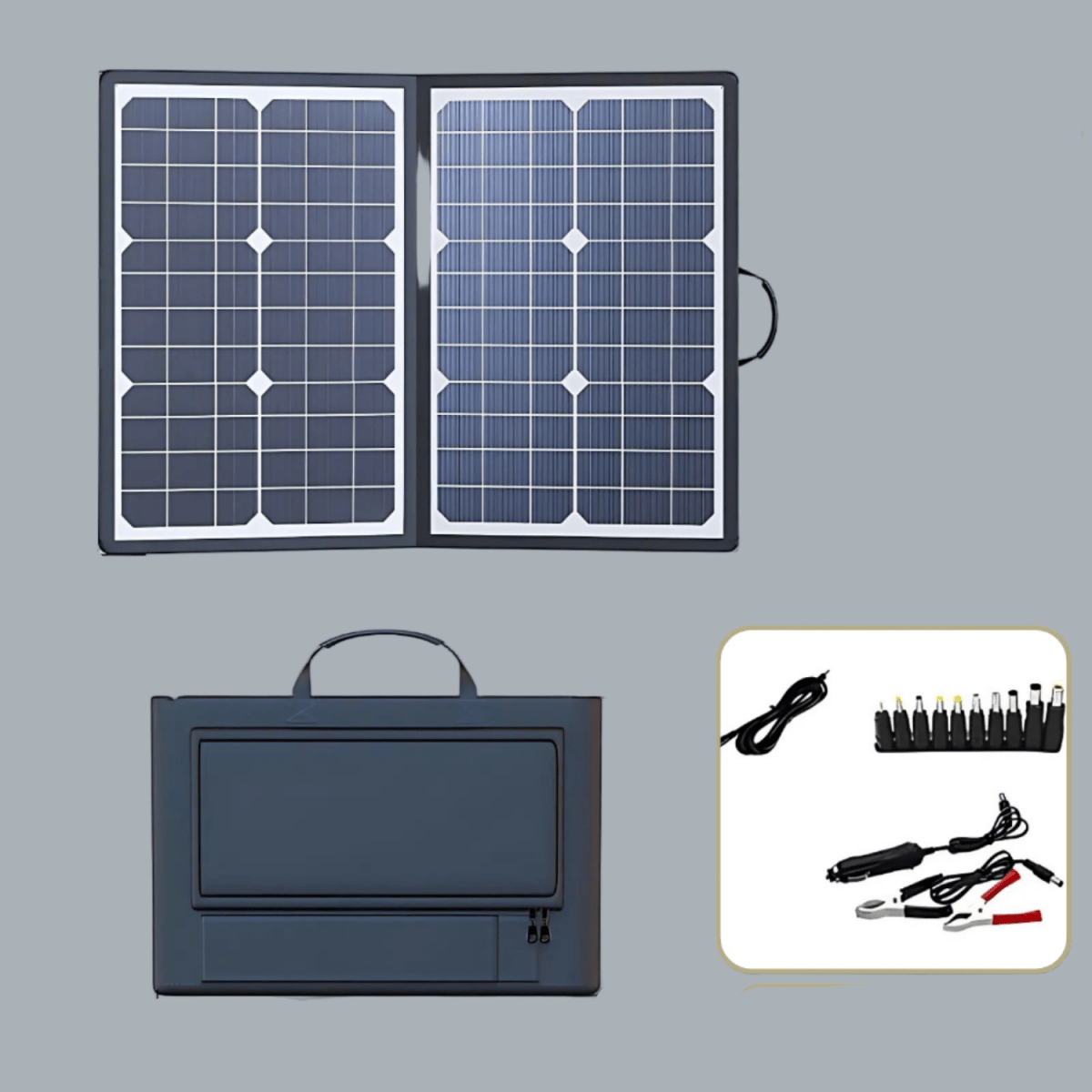Outdoor Charging Solar Panel Kit – Portable Power Solution