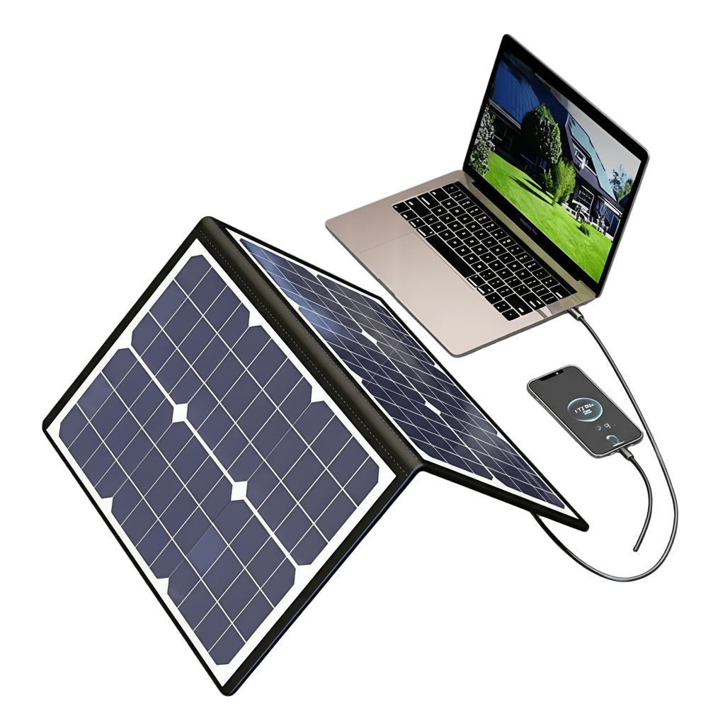 Outdoor Charging Solar Panel Kit – Portable Power Solution