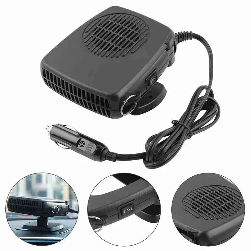 Tragbare Autoheizung 12V mit 360° drehbarem Fuß