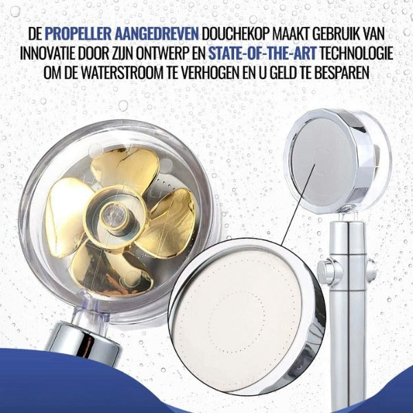 AquaBoost Deluxe | High-Pressure Shower Head for a Luxurious Shower Experience