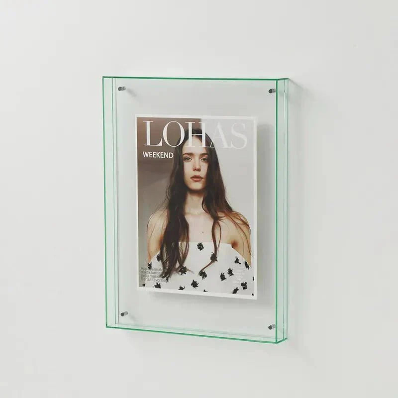 Acrylic Photo Frame - Floating Design for Your Pictures