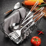 Stainless Steel Kitchen Tool Set - Ergonomic and Long-lasting
