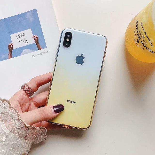 Elegante Gradient iPhone Hülle für stilbewusste Nutzer