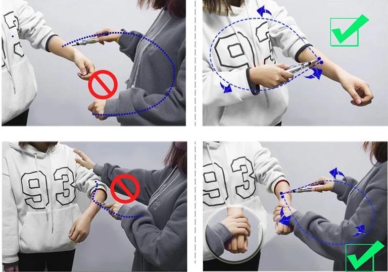 Schmerzlindernder Lasertherapie-Stift für Zuhause