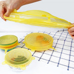 FlexiCover - 6 Wiederverwendbare Silikonabdeckungen | SmartSeal