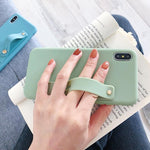 Handyhülle mit Halteband für Süßigkeiten