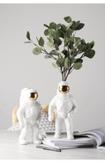 Astronauten-Blumenvase – Kreative Dekorationsfigur mit Pflanzenfach