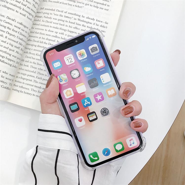 Matte Silikonhülle für iPhone mit Ring