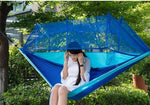Hängematte mit Moskito-Netz für Camper – Fallschirmmaterial