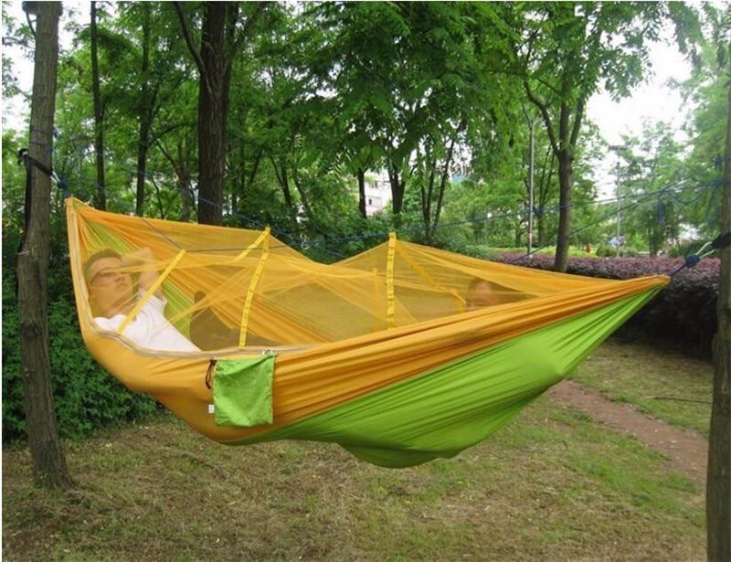 Entspannen im Freien: Moskito-Schutz Hängematte für Abenteuer