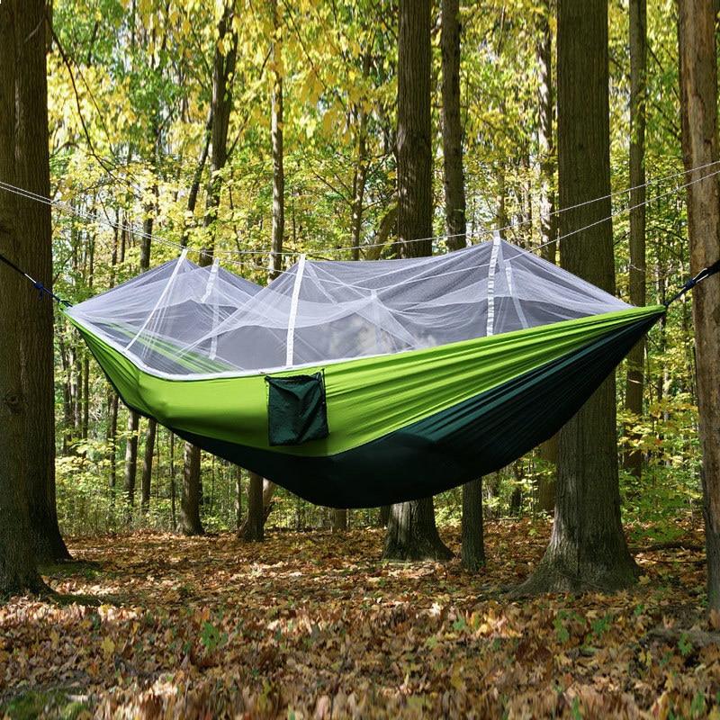 Entspannen im Freien: Moskito-Schutz Hängematte für Abenteuer