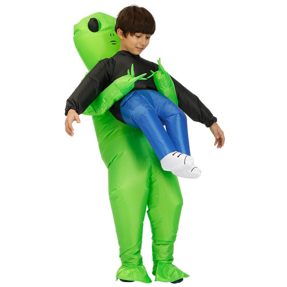 Lustiges Alien-Kostüm für die perfekte Halloween-Party