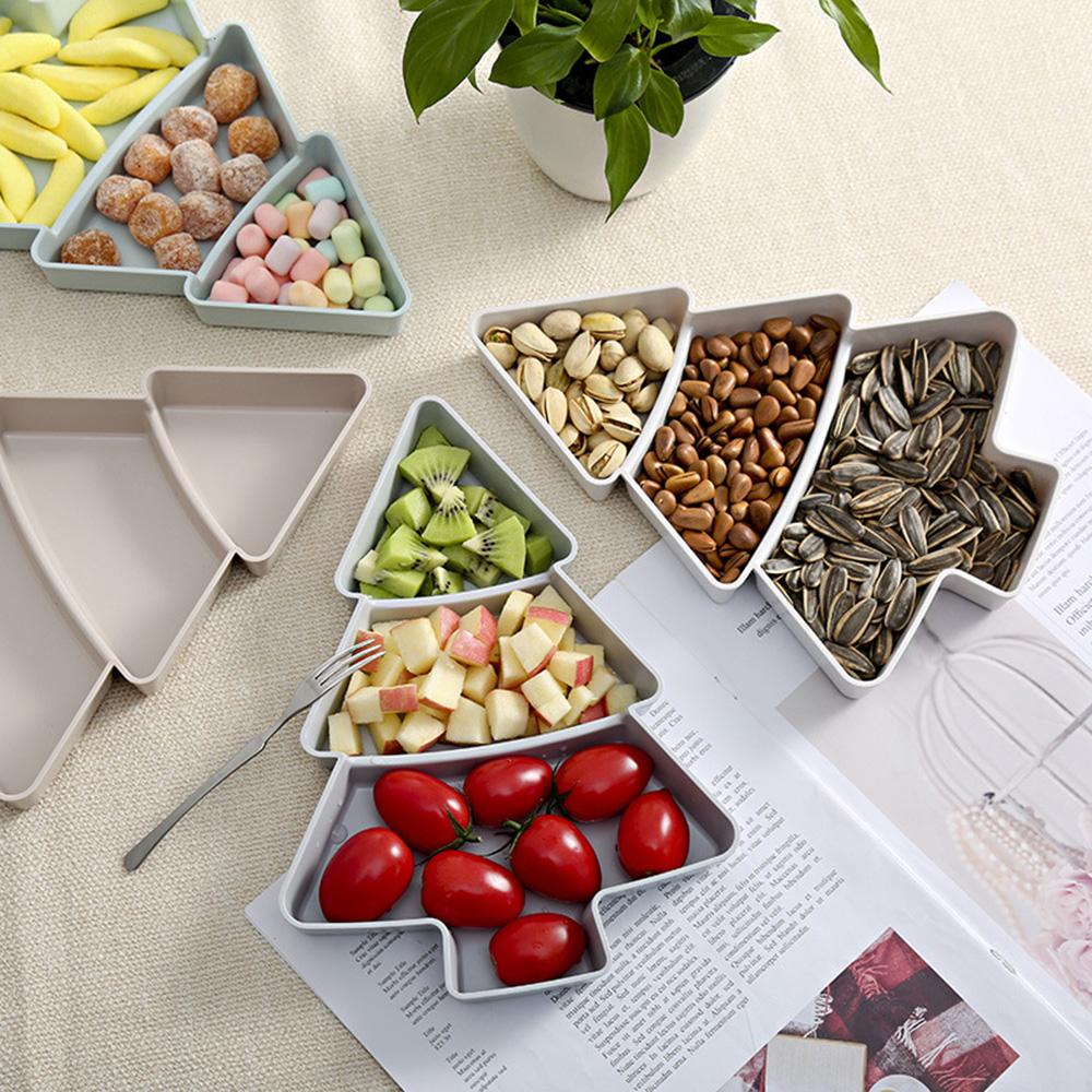 Snackschale in Form eines Weihnachtsbaums