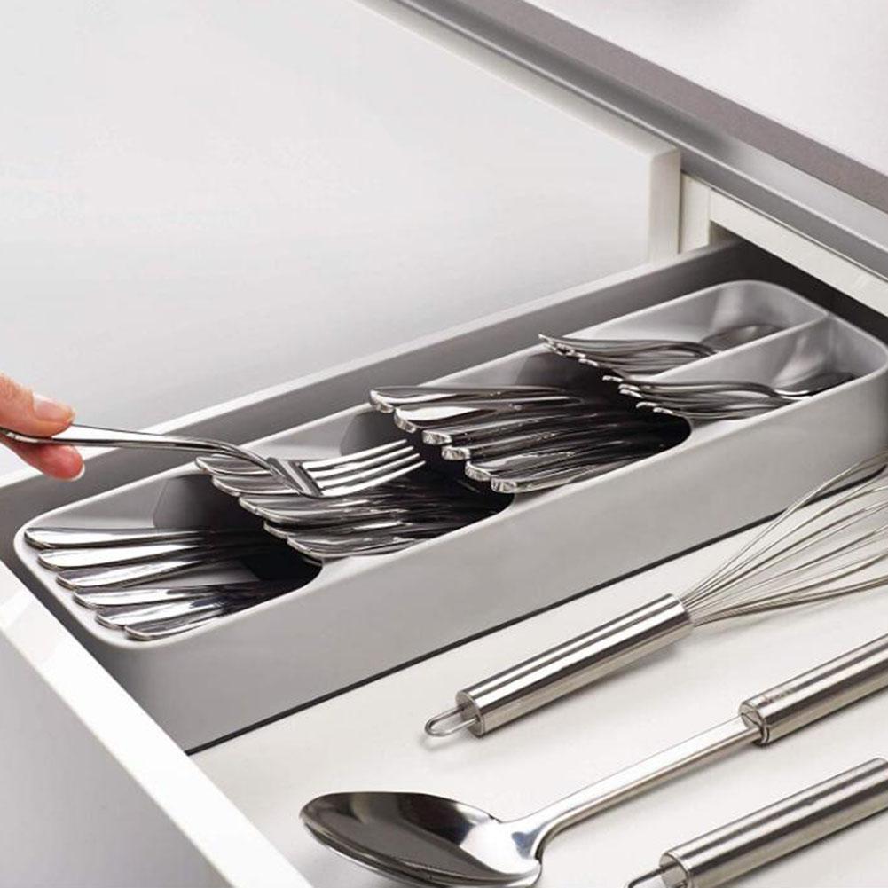 Platzsparender Besteckorganizer für Ihre Schublade