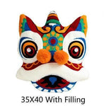Traditionelle chinesische Kissenbezüge mit Drachenmotiv