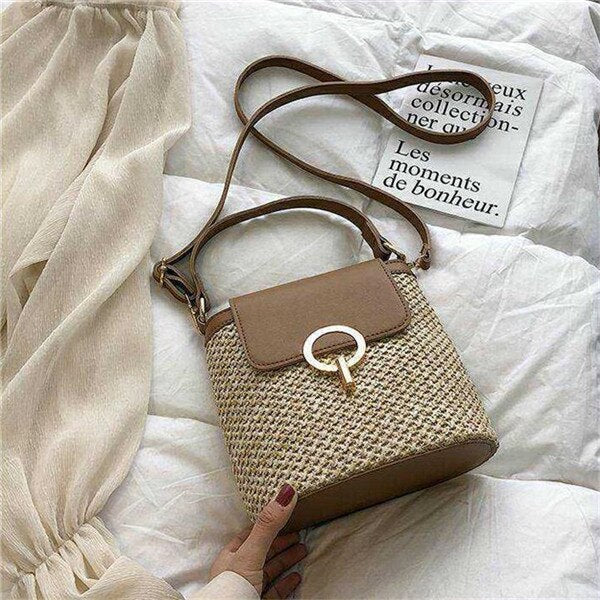 Leichte Sommertasche mit Schulterriemen – Eva Stro Chic Bag