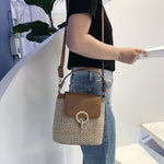 Leichte Sommertasche mit Schulterriemen – Eva Stro Chic Bag