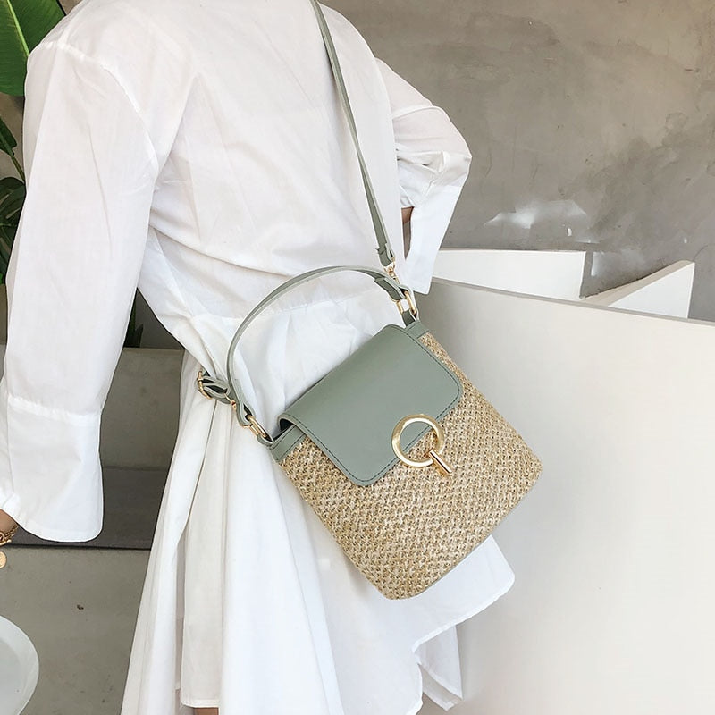 Leichte Sommertasche mit Schulterriemen – Eva Stro Chic Bag