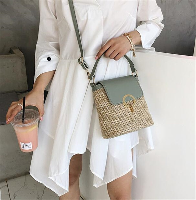 Leichte Sommertasche mit Schulterriemen – Eva Stro Chic Bag