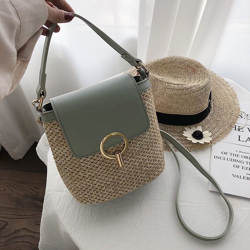 Leichte Sommertasche mit Schulterriemen – Eva Stro Chic Bag