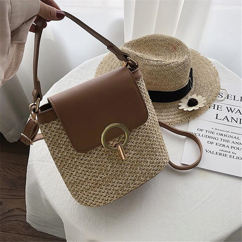 Leichte Sommertasche mit Schulterriemen – Eva Stro Chic Bag