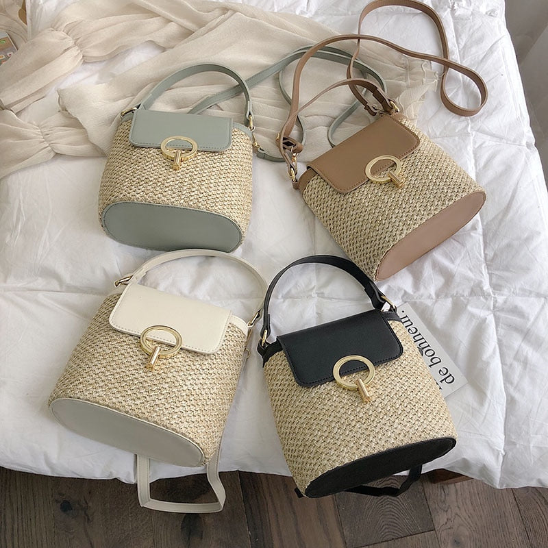 Leichte Sommertasche mit Schulterriemen – Eva Stro Chic Bag