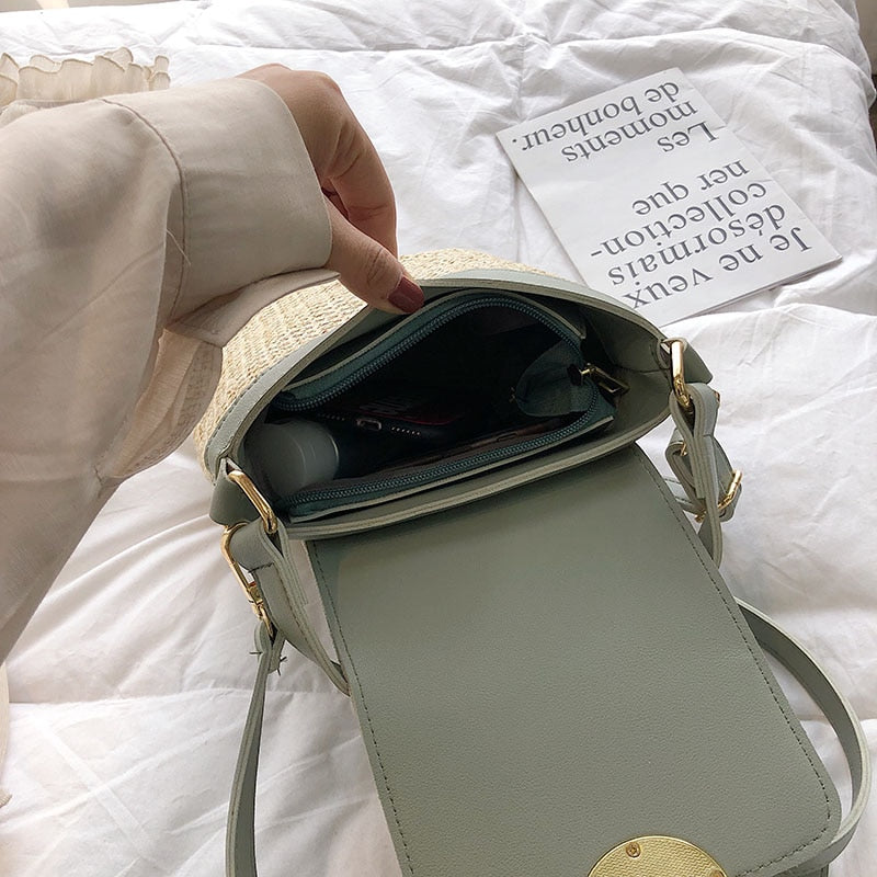 Leichte Sommertasche mit Schulterriemen – Eva Stro Chic Bag