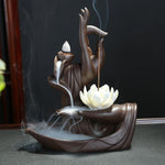 Räuchergefäß mit Buddha-Hand | ZenAura