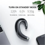 Kabelloses Open-Ear Headset mit Knochenleitung und Bluetooth