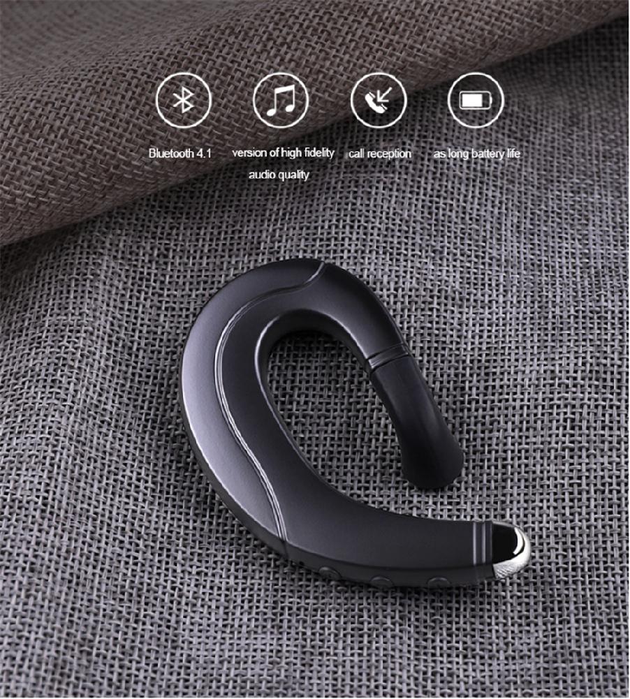 Kabelloses Open-Ear Headset mit Knochenleitung und Bluetooth