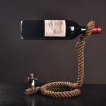 Der elegante Weinhalter aus Seil | SavorStyle