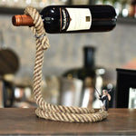 Der elegante Weinhalter aus Seil | SavorStyle