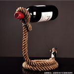 Der elegante Weinhalter aus Seil | SavorStyle