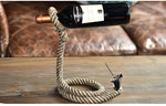 Der elegante Weinhalter aus Seil | SavorStyle