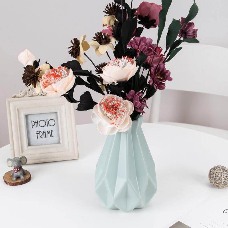 Kreative Origami Blumenvase