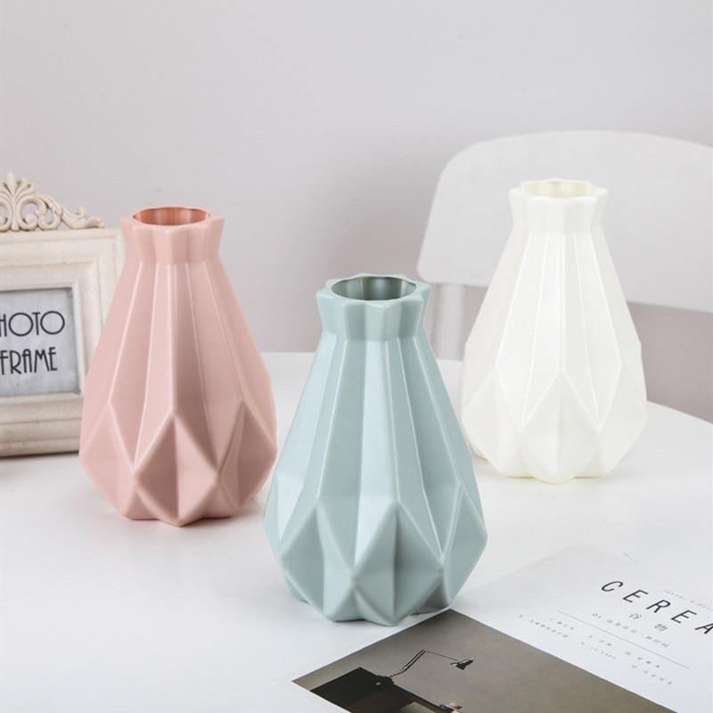 Kreative Origami Blumenvase