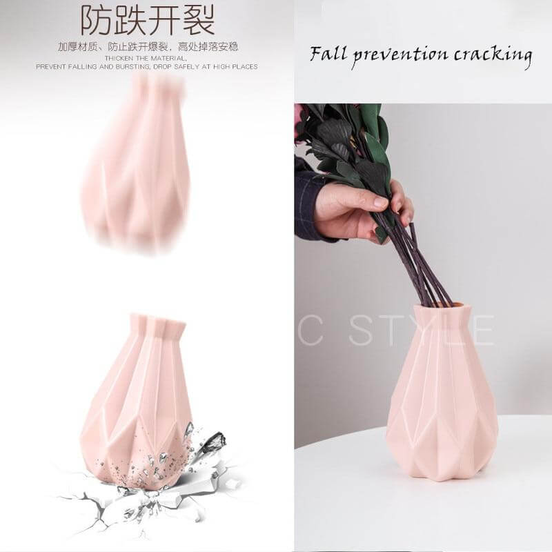 Kreative Origami Blumenvase