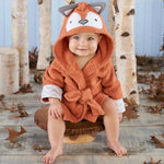 Soft hooded towel for children with cute design