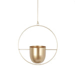 Eleganter Metallpflanzenhalter für Wand oder Decke – FloraFrame