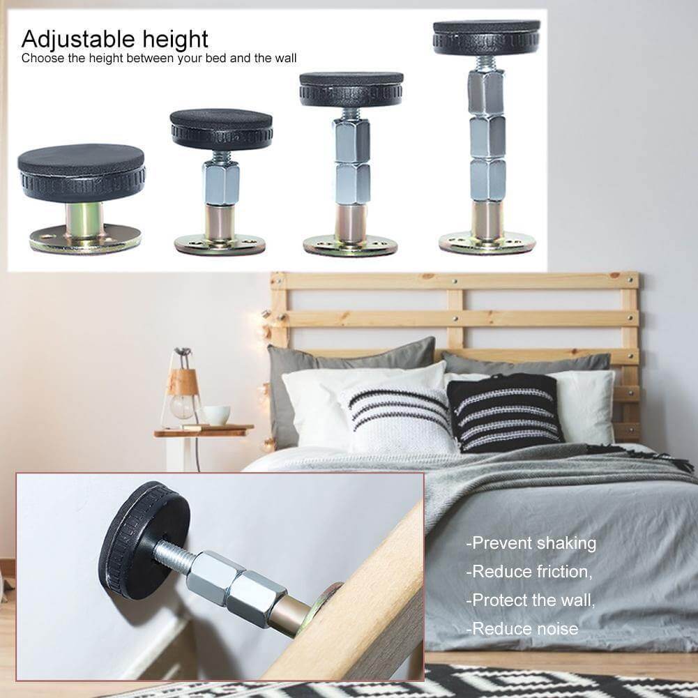 2er Set verstellbarer Bett-Stabilisator | StabiloGuard