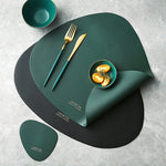 Stilvolles Dreieck Platzset Set in 4 Farben