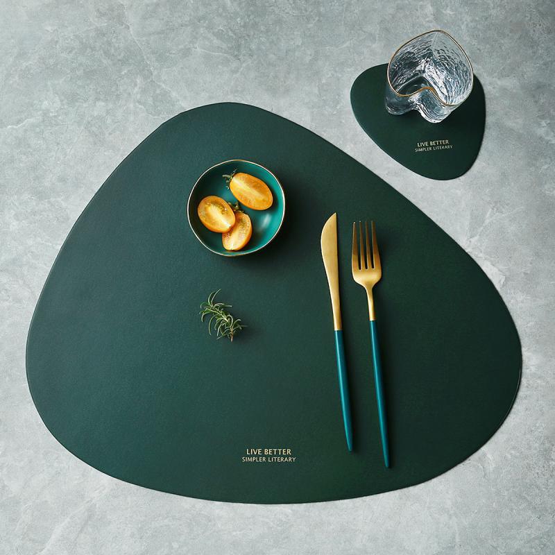 Stilvolles Dreieck Platzset Set in 4 Farben