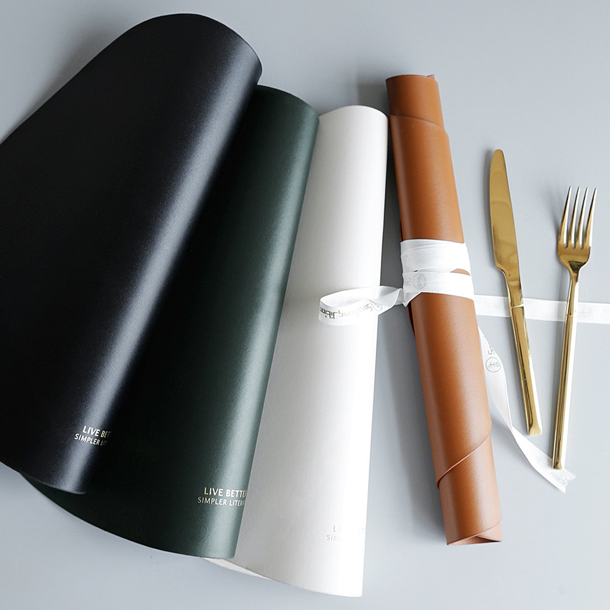 Stilvolles Dreieck Platzset Set in 4 Farben