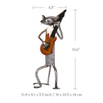 3 Mini Katzen Skulpturen für Musiker – Moderne Dekoration
