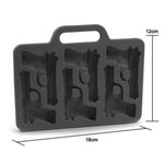 3D Eiswürfelform in Totenkopf-Design